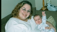 My 21st birthday 2 1/2 months after having my son.