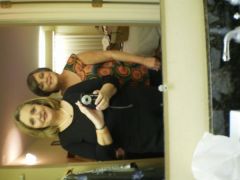 Goofing off in Alabama on a road trip with my friend Trish!