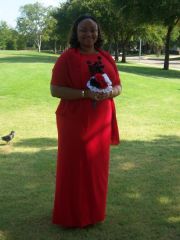 My wedding day
8/8/08
283 lb
size 2x  18/20