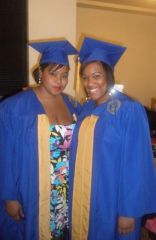 me on the left with my roomie