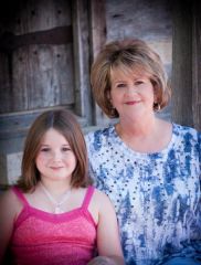 Me and my granddaughter Ashlyn.....Aug, 2010
