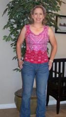 133 pounds, size 4