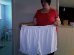 I still don't wear shorts.. but in the summer after a shower, these were my sexy little shorts.