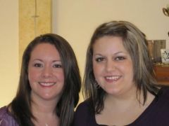 Of my my sisters and I, I am on the right...255 lbs