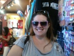 At Santa Monica Pier with ShawnyBug :)