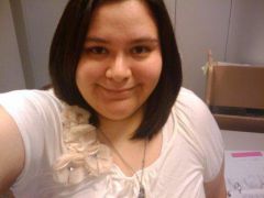 Someone commented today that my face had changed a lot this month. I guess it's gotten slimmer.....? 82 pounds down :)