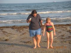 Visiting with my cousins family while they were vacationing August 2010