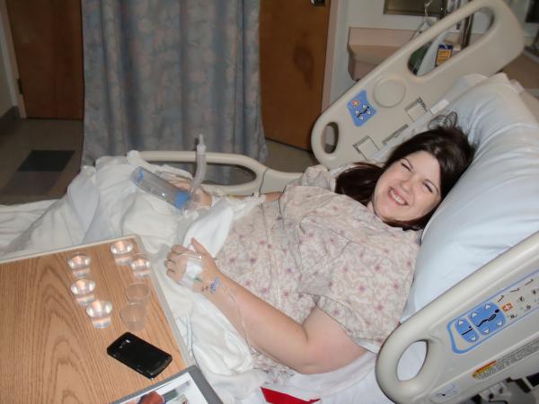 Surgery Day!!! Starting att 277lbs, 255 this day