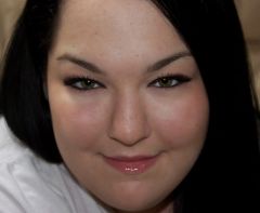 My sister Alana. Everyone thinks I look like her, but we know we don't. We also know that people really only say that because we're both heavy. I really look like my other sister Brittany who's a twig so no one sees it as much.