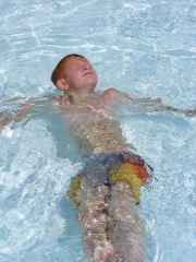 My red head swimming 2010