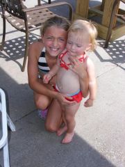 My babies swimming 2010