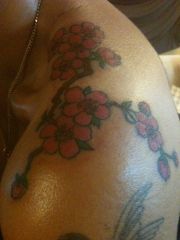 Left shoulder