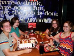 Party in Houston before the true colors concert