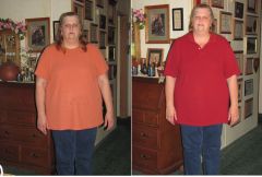 1 Month comparison   6 lbs  down