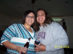 My Sweet little bro and myself