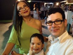 At my sister's wedding - 13th Jan 2012