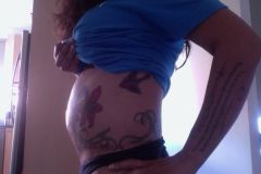 Alien Baby Belly Day #4 post port replacement