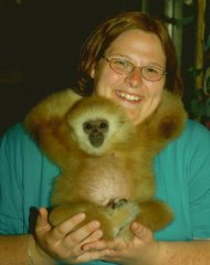 The monkey and I.