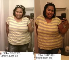 Comparison -37lbs