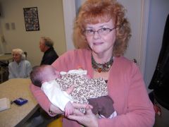 November 11 with new grandbaby