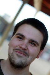 just a funny head shot of me laughing :)