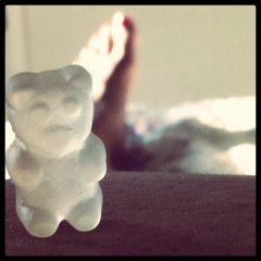gummy bear meets belly