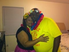 the cute chubby couple