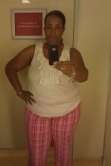 6 weeks after surgery, the day of my first adjustment.  236 pounds, 16 pounds since surgery, but 48 total since i started in Feb.