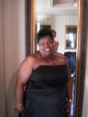 Me at my sister's wedding