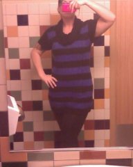 I take pictures in the bathroom in the mirror..............so lame I know!!