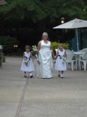 Here comes the bride ?. ugh.