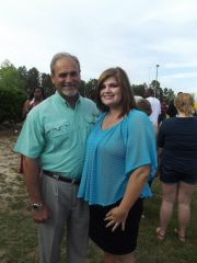 second size down- me and my dad