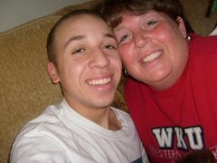 My oldest son and me