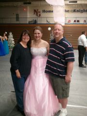 Full length prom photo