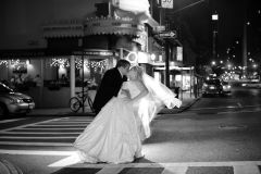 reception in the streets of NYC