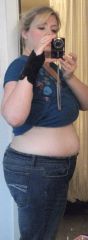 Mid year 189 pounds size 16 jeans