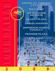 Tour Dallas 2008 was on April 5th...the largest Tour Dallas EVER!  It was my first organized ride and it was SO MUCH FUN!  I rode the longest route, which was 30 miles.