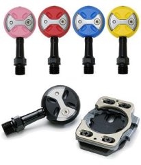 Speedplay Chromoly pedals for my Gabby!