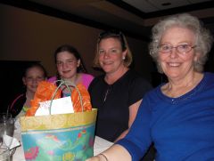 Grace, Morgan, Kris, and Grammy
