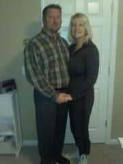 11/27/09 Danny and me. 8 days post op plastic surgery.