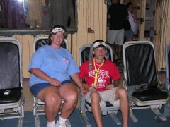 Me and my son at the Blue Angels in Florida