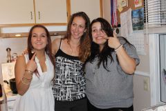 With my sister and my cousin