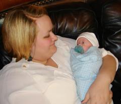 My sweet baby coming home.