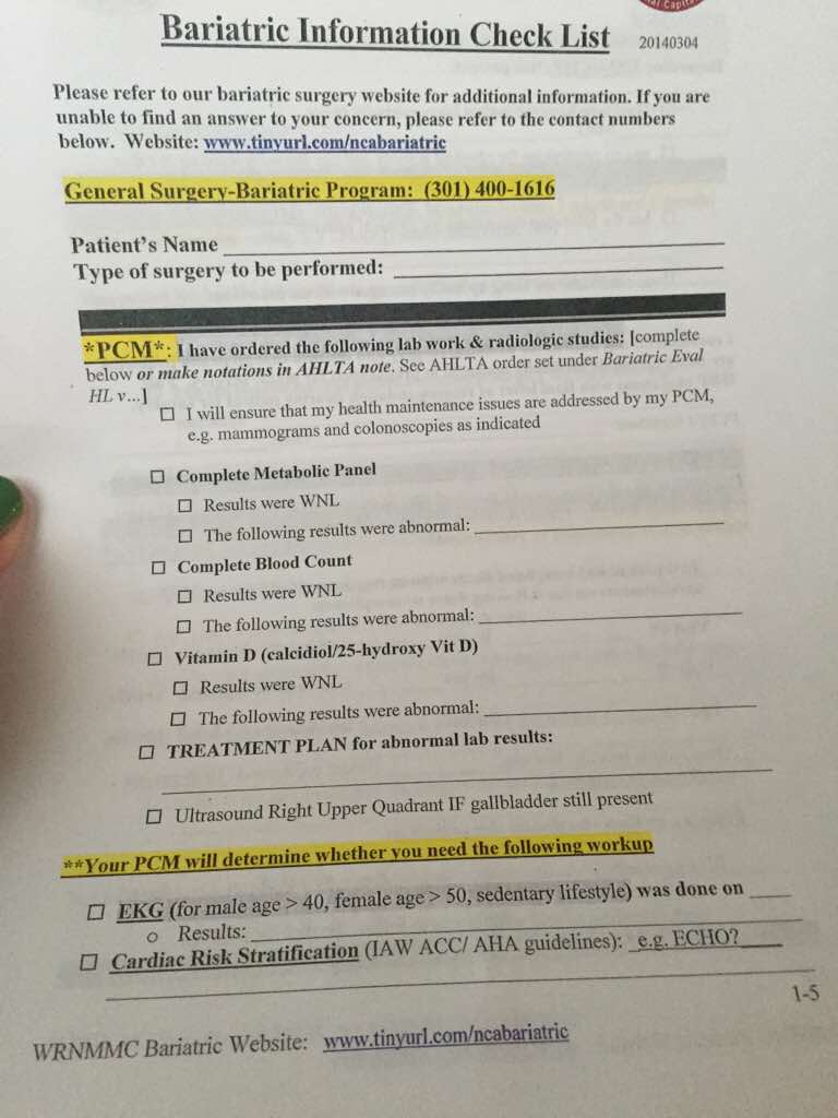Military dependents out there had surgery at a MTF? More like at Walter Reed?
