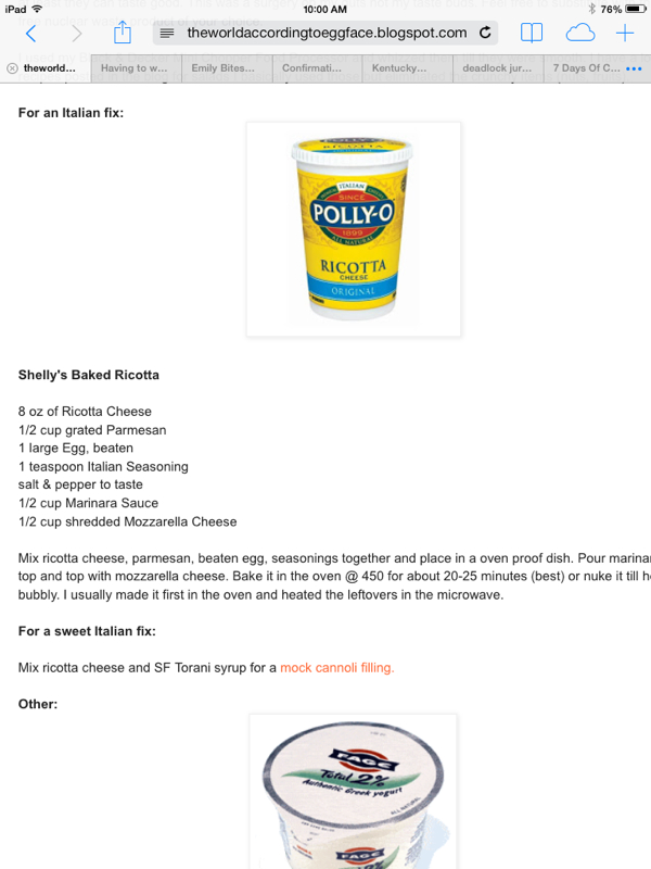 Stage 2B Diet Questions