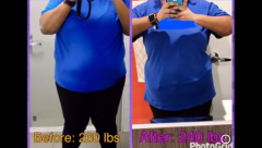 260lbs / 240lbs