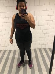 First workout of the Year