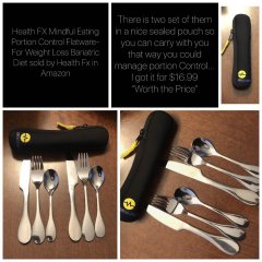 Portion Control Flatware for Bariatric Patients