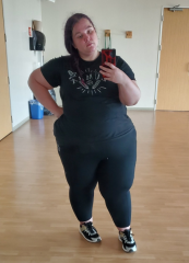 A typical Pre-Op Zumba Outfit