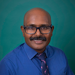 Portrait of Jayaraj Salimath